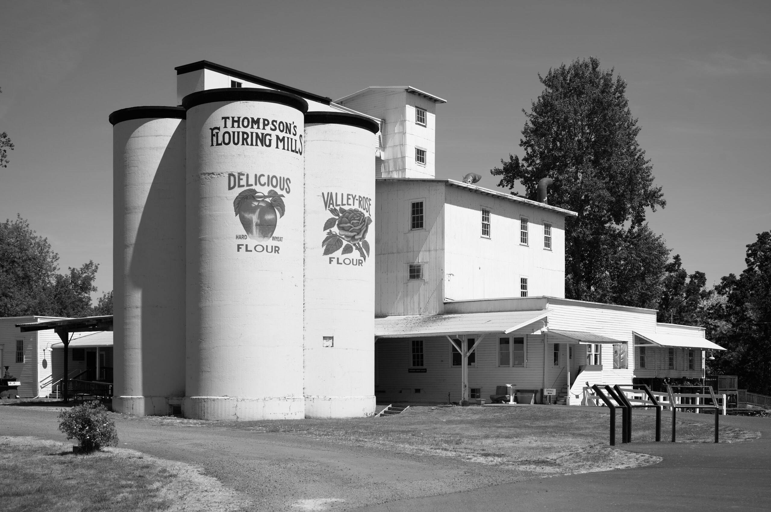 Thompson's Mills exterior view Thompson's Mills exterior view